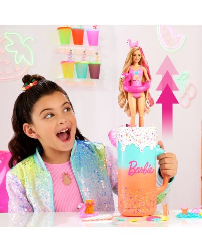 Set joc  Barbie Pop Reveal - Papusa parfumata cu 15 surprize - 2