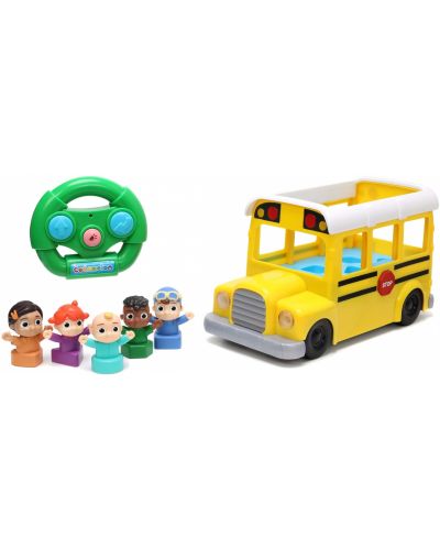 Jucărie cu telecomandă Jada - Autobuz și sortator Cocomelon - 1