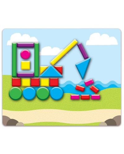 Set de joaca Galt Toys - Forme magnetice si culori - 4