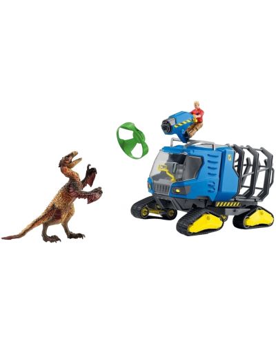 Set de joc Schleich Dinosaurs - Camion cu șenile - 6