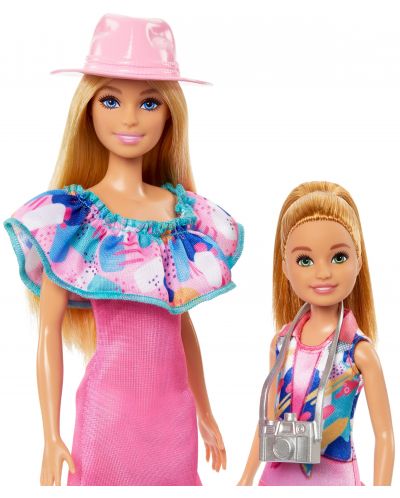 Set joc  Barbie - Barbie si Stacey cu catelusi si accesorii - 2