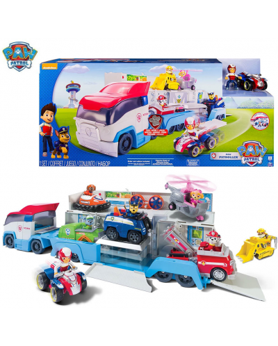 Paw patrol toys complete hotsell set