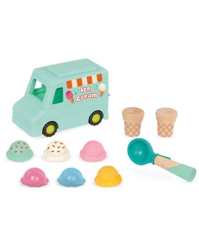 Set de joc Battat - Camion de înghețată cu accesorii - 1