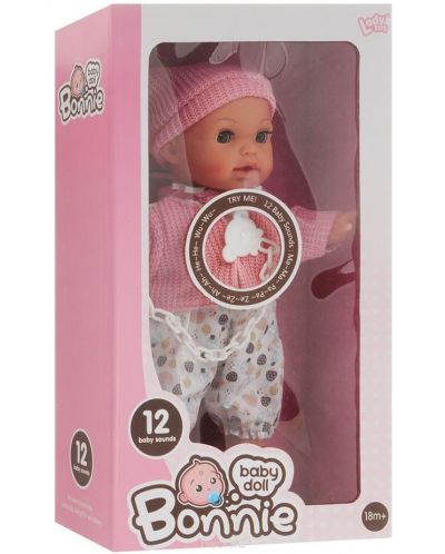Raya Toys Baby Doll - cu 12 sunete, 30 cm - 2
