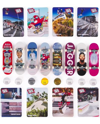 Set joc Tech Deck - Curători legendari, Olympics Paris 2024 - 3