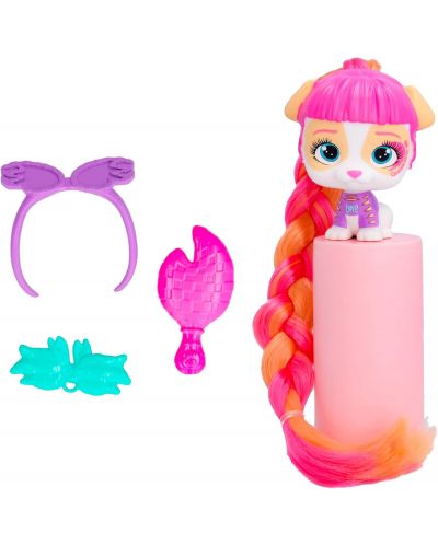 Set joc  IMC Toys Vip Pets - Cățeluș la modă pentru coafuri cu accesorii, Jessie - 3