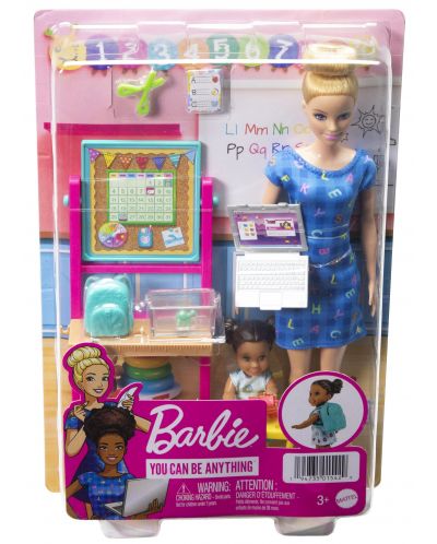 Barbie You can be anything - Profesor cu laptop - 6