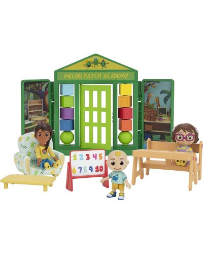 Set de joacă Cocomelon - Sala de clasă cu figurine - 1