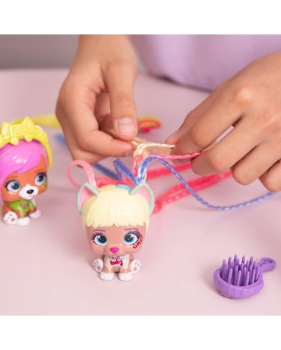 Set joc IMC Toys Vip Pets - Cățel de modă pentru coafuri cu accesorii, Luna - 2