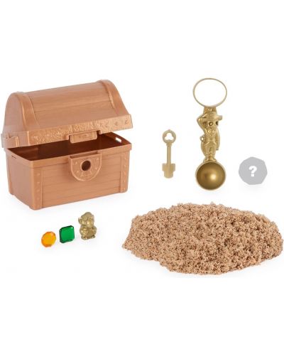 Set de joacă cu nisip cinetic Spin Master Kinetic Sand, Treasure - 2