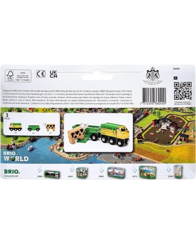 Set de jucării Brio World - Tren agricol, ediție specială - 5