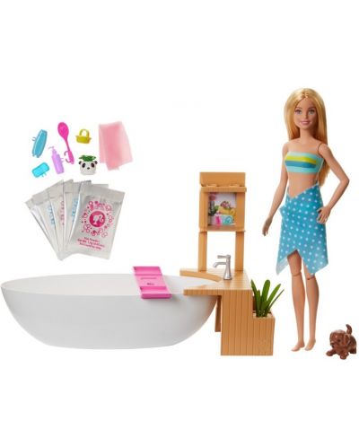 Set de joaca Mattel Barbie - Barbie la SPA, cu o cada - 2