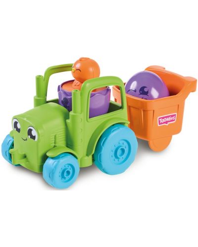 Jucărie Tomy Tomy Toomies - Tractor transformator, 2 în 1 - 1