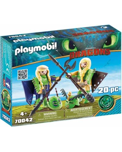 Set de joaca Playmobil - Raffnut and Taffnut - 1