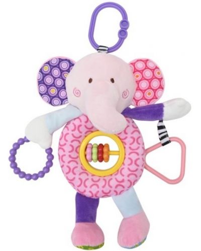 Jucărie de activitate Lorelli Toys - Elefant, roz - 1