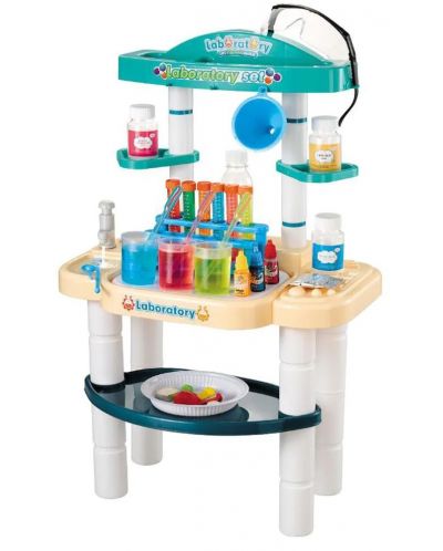 Felyx Toys - Laborator de știință cu apă curgătoare, 46 de bucăți - 2