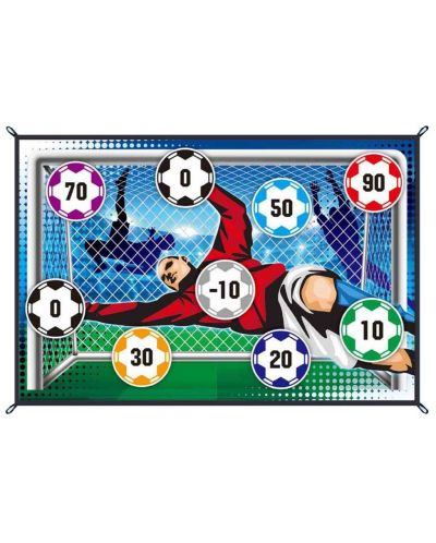 Set joc  Felyx Toys -Port de fotbal cu 2 mingi lipicioase - 2