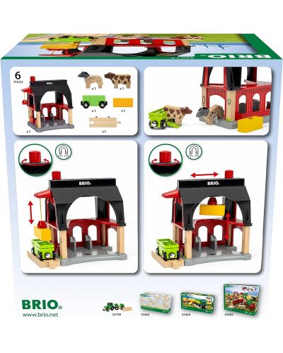 Set de jucării Brio World - Parc de joacă pentru animale - 8