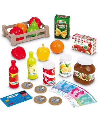 Set de joacă Ecoiffier - Supermarket 3 în 1 cu accesorii - 4