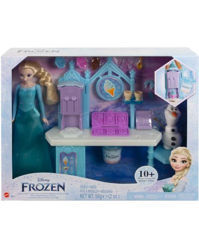 Set de joc Disney - Frozen, Standul de înghețată al Elsei și Olaf - 2