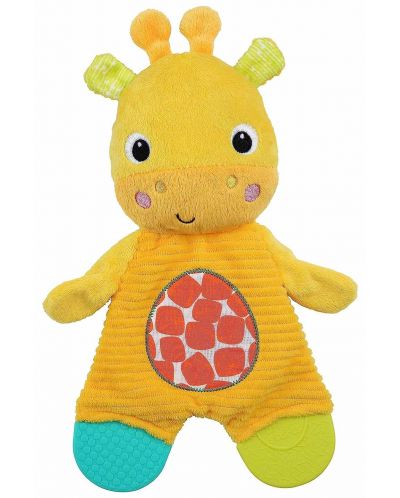 Jucărie de jucărie Bright Starts - Snuggle & Teethe - Girafă - 1