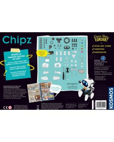 Set de joaca hames & Kosmos - Chipz - robotul inteligent - 3