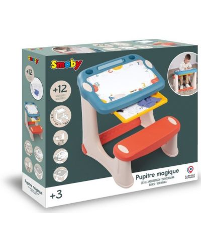 Smoby Play Set - Set de joacă cu litere și numere magnetice - 2