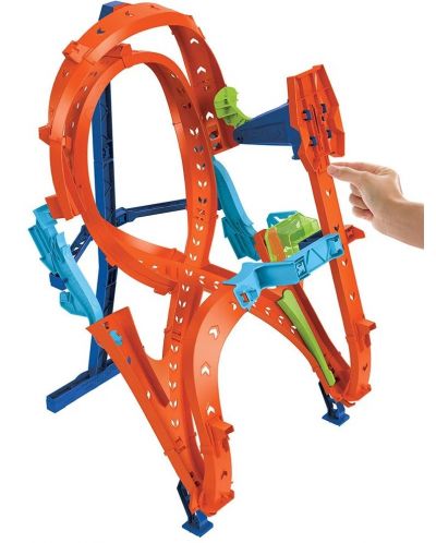 r*8様 pointless journey toyring Set de jucării Hot Wheels - Action Track Eight | Ozone.ro