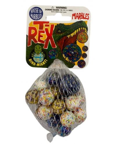Set de joc House of Marbles - T-Rex, bile de sticlă - 1
