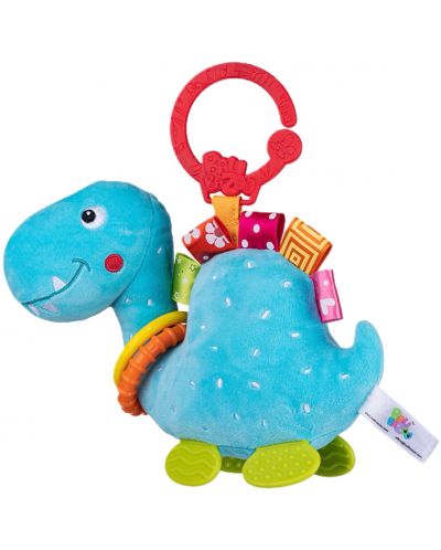 Jucărie pentru cărucior Bali Bazoo - Dinosaur albastru - 1