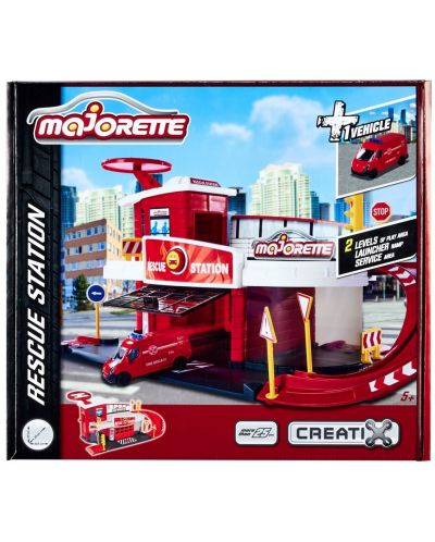 Set de jucării Majorette - Stație de salvare cu ambulanță - 7