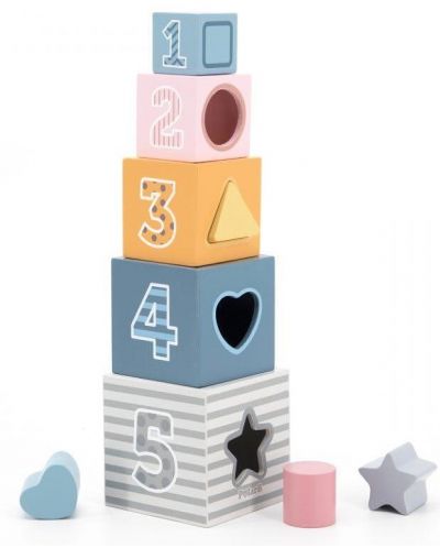 Set de joacă Viga - Polar B, Cuburi - 2
