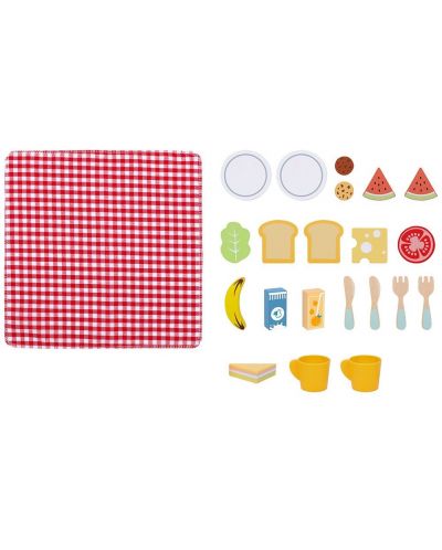Jucărie Tooky - Coș de picnic cu accesorii - 2