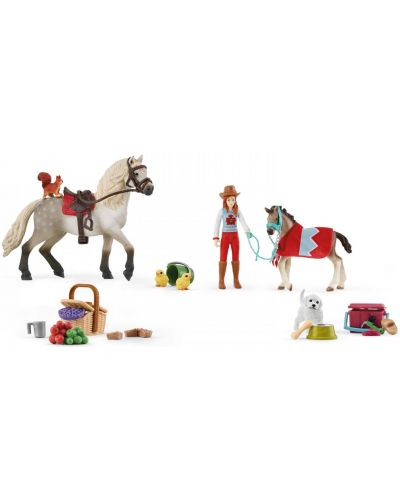 Set de joc Schleich Horse Club - Calendar Advent - Cai 2022, 24