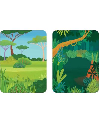 Set de joacă Mudpuppy - Cutie de magneți, animale sălbatice - 3
