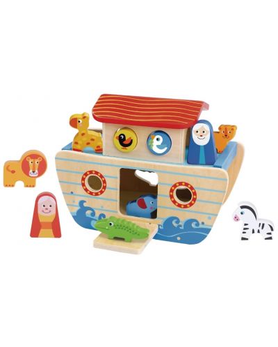 Set joc  Tooky Toy - O barcă de lemn Noah - 2