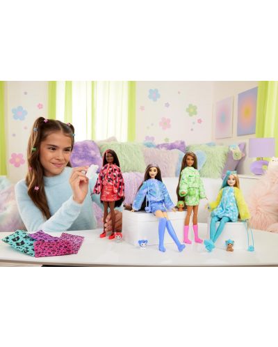 Set joc  Barbie Cutie Reveal - Un câine îmbrăcat în mănușă, cu 10 surprize - 6