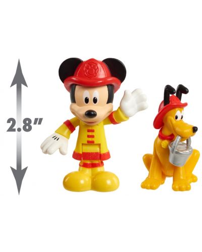 Set de joacă Just Play Disney Junior - Camionul de pompieri al lui Mickey Mouse, cu figurine - 6