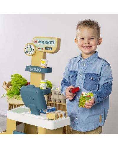 Smoby Set de jucării - Supermarket cu coș de cumpărături - 4