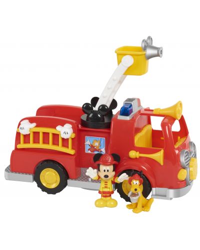 Set de joacă Just Play Disney Junior - Camionul de pompieri al lui Mickey Mouse, cu figurine - 2