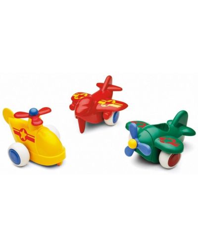Viking Toys - Avioane, 10 cm, 18 piese - 1