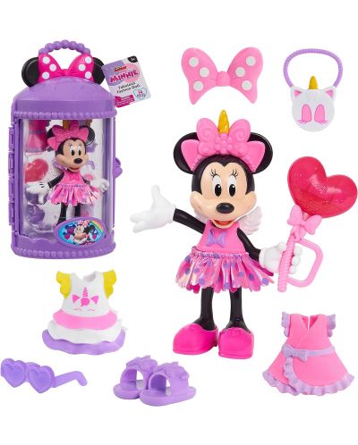 Just Play Disney Minnie - Păpușă cu accesorii, Unicorn - 2