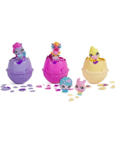 Set joc Hatchimals Alive! - Coș de primăvară cu figurine - 2