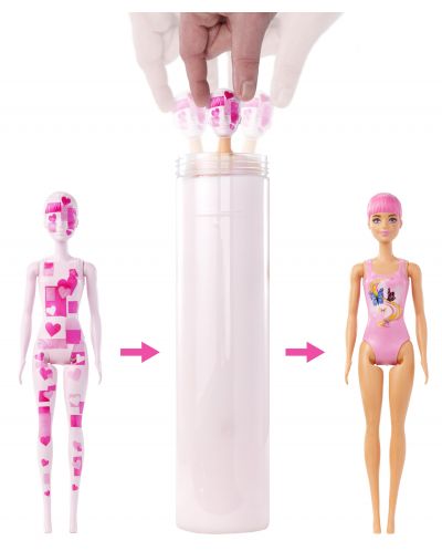 Set de joacă Barbie Color Reveal - Totally Denim, asortiment - 2