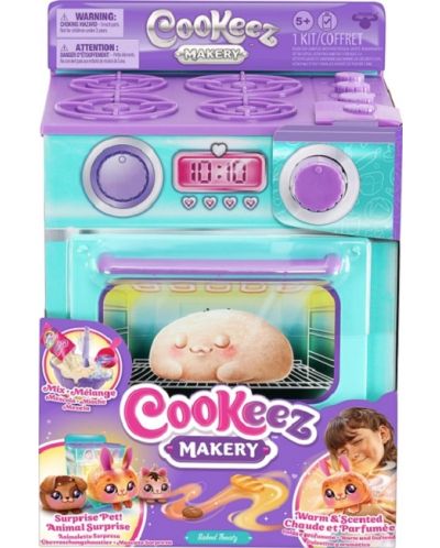 Set de joc Moose Cookeez Makery - Cuptor de copt, albastru