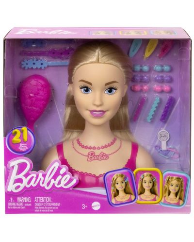 Barbie Play Set - Manechin de păr cu accesorii - 1