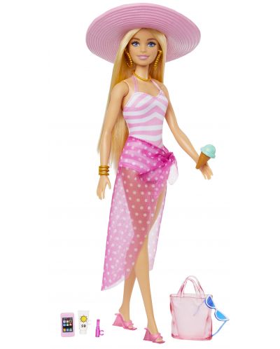 Set de joacă Barbie - Barbie pe plajă - 3