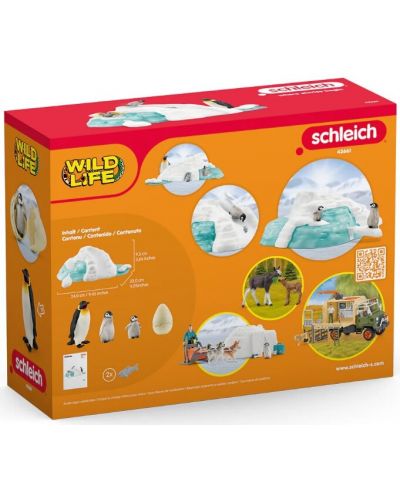 Set joc  Schleich Wild Life - O familie de pinguini - 2