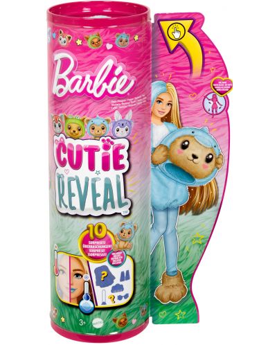 Set joc  Barbie Cutie Reveal -Păpușă în costum de urs-delfin - 6