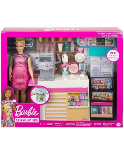 Set de joaca Mattel Barbie - Cafenea - 2